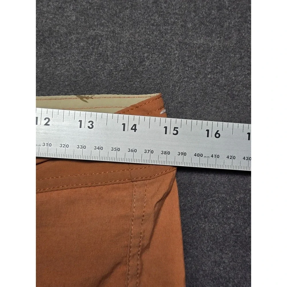 Patagonia Swim Trunks‎ Shorts 30 Orange Blue Pattern Athletic Beach BoardShorts